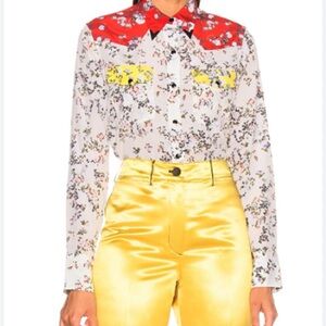 Rag & Bone Multicolor Floral Shirt